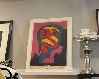 Karel Appel βAngoisseβ 32.5β x 25.5β $3200 + tax