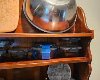 Stainless Mixing Bowl, Salt & Pepper Shakers