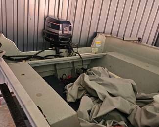 Fishing Boat with 25HP Yamaha Outboard Motor
