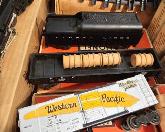 Lionel Trains, Rail Cars, Western Pacific, Lionel Lines