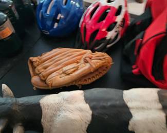 Bicycle Helmets, Baseball Glove