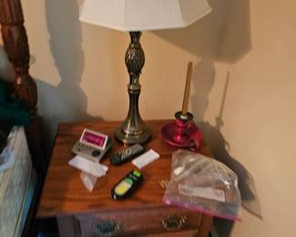 Night Stand, Bedroom Lamp