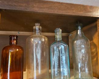 Vintage Glass Bottles