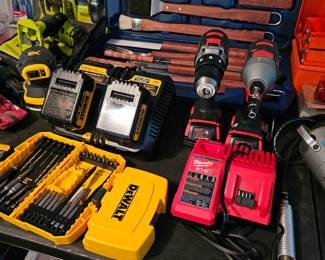 Milwaukee Drill and Driver, Battery, Charger