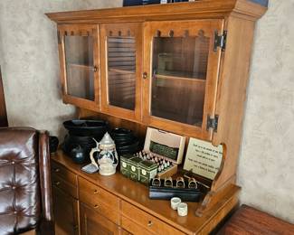 Wooden China Hutch