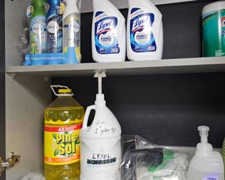 Cleaning Supplies, Lysol