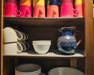 Coffee Mugs, Tea Cups, Bowls, Plates