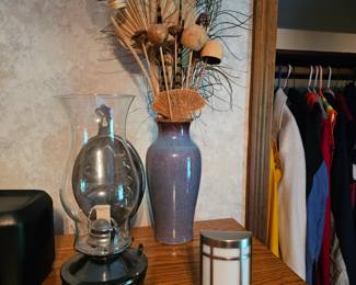 Oil Lamp, Vase