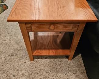 Wooden End Table, Side Table