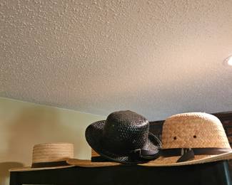 Amish Style wicker Hats