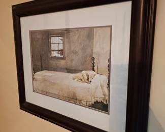 Andrew Wyeth Master Bedroom Art, Framed