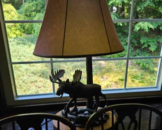 Moose Lamp