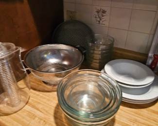 Glass Serving Bowls