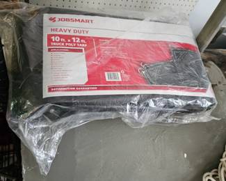 JobSmart Heavy Duty Truck Poly Tarp 10x12