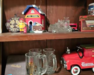 Fireman collectibles, toys