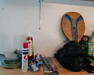 Horseshoes, Racket, Butane Fuel
