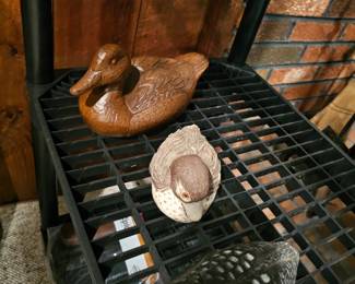 Wooden Carved Ducks