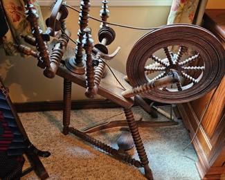 Antique Spinning Wheel