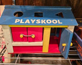 Playskool toy building