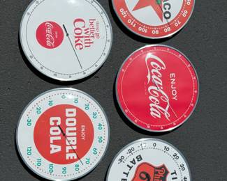 Gasoline Advertisement Thermometers