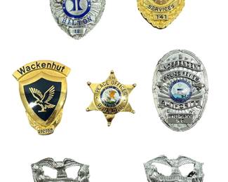 Vintage Metal Badges