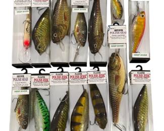 Vintage & Antique Fishing Lures and Tackle Boxes