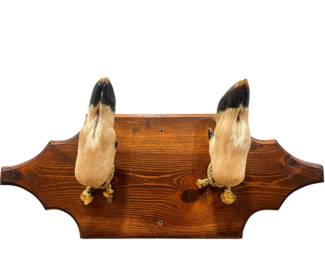 Deer Hoof Coat Rack
