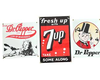 Enamel Advertisement Signs