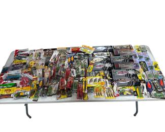 Vintage and Antique Fishing Lures & Tackle Boxes