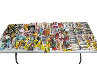 Vintage and Antique Fishing Lures & Tackle Boxes