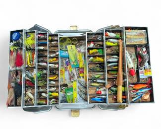 Vintage & Antique Fishing Lures and Tackle Boxes