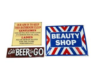 Enamel Advertisement Signs
