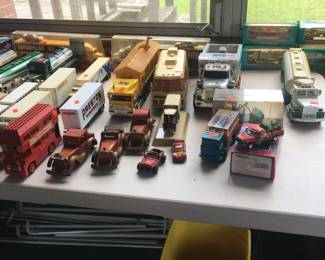 Wood cars
Hess trucks