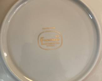 Franciscan "Silver Pine" China Set