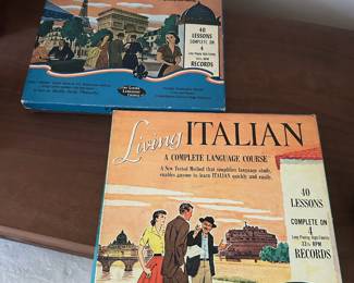 The Living Language Course – Living French, Living Italian 