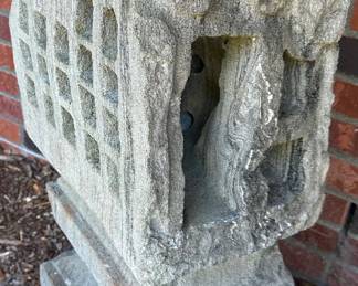 Concrete or Stone Japanese Lantern