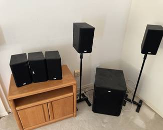 Miller & Kreisel Home Theater Audio Setup 