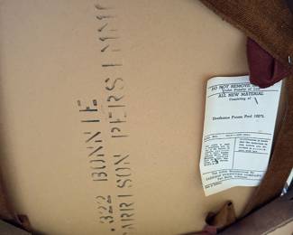 Pair of Mid Century Bonnie Garrison Capri Sun Persimmon Accent Chairs