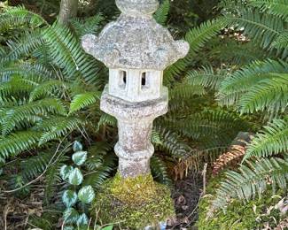 Concrete or Stone Japanese Lantern