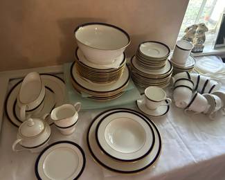 Lenox Federal Cobalt dinnerware