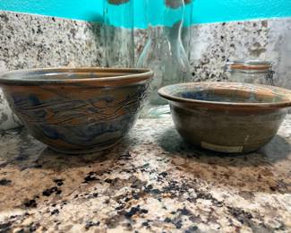 Petefish Pottery & Stone Pottery Bowls
