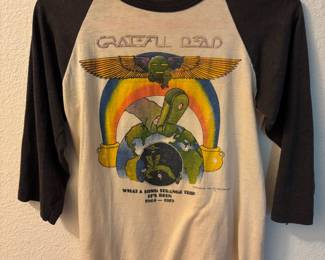 1979 Grateful Dead "What A Long Strange Trip" Band Shirt – Size Small