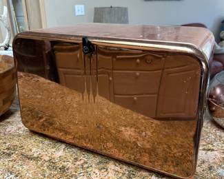 MCM Copper Bread Box