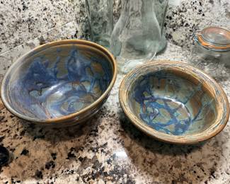 Petefish Pottery & Stone Pottery Bowls
