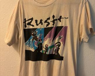 1980's Rush "A Short of Hands" Tour Band T-Shirt – Size XL