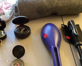 More prospecting tools, and compasses
