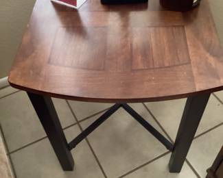 Ashley walnut end table