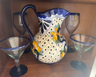 Mexican made picture and glasses