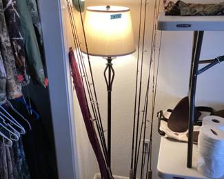 ,Shakespeare, and Garcia fishing poles
