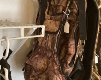 Camouflage backpacks